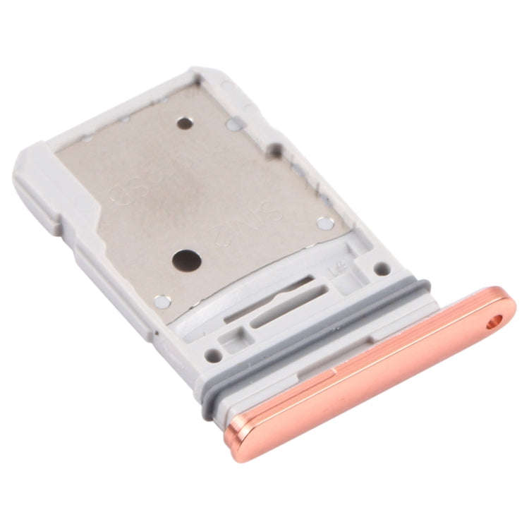 For Samsung Galaxy S20 FE 5G SM-G781B SIM Card Tray + Micro SD Card Tray (Orange)