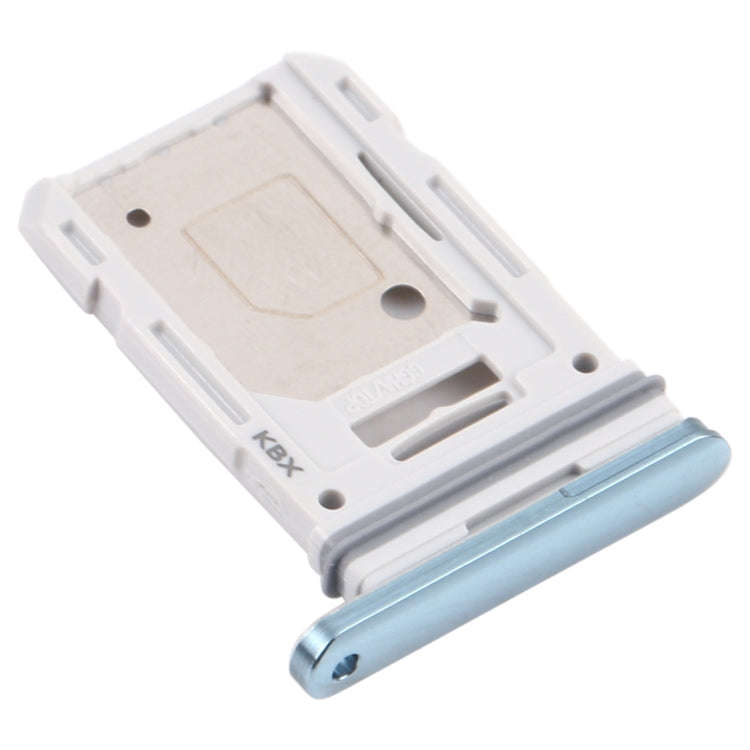 For Samsung Galaxy S20 FE 5G SM-G781B SIM Card Tray + Micro SD Card Tray (Blue)