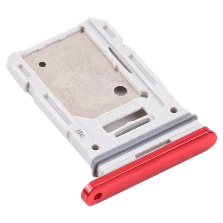 For Samsung Galaxy S20 FE 5G SM-G781B SIM Card Tray + Micro SD Card Tray (Red)
