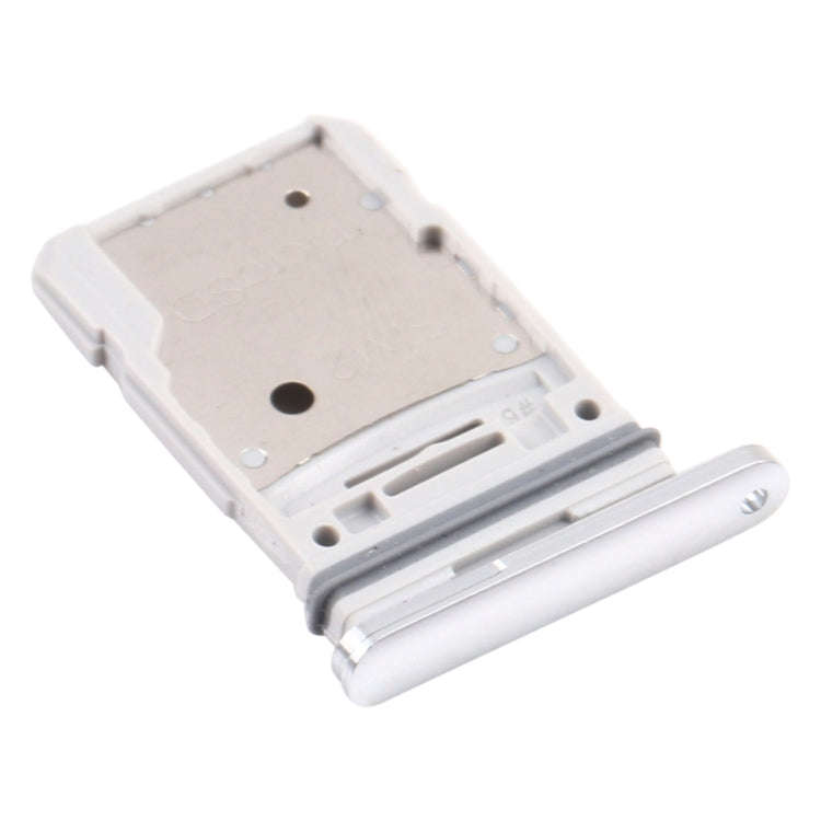 For Samsung Galaxy S20 FE 5G SM-G781B SIM Card Tray + Micro SD Card Tray (Silver)