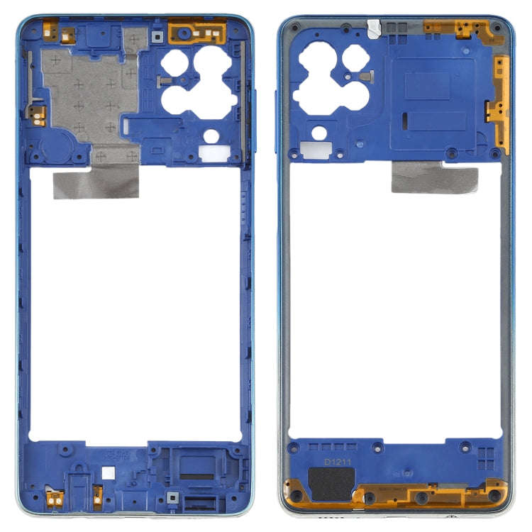 For Samsung Galaxy F62 SM-E625F  Middle Frame Bezel Plate (Blue)
