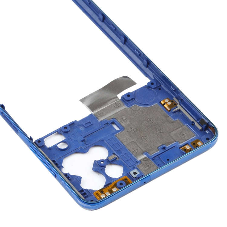 For Samsung Galaxy F62 SM-E625F  Middle Frame Bezel Plate (Blue)