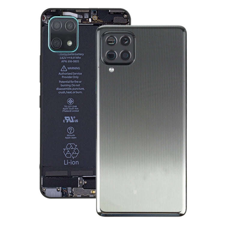 For Samsung Galaxy F62 SM-E625F Battery Back Cover (Grey)