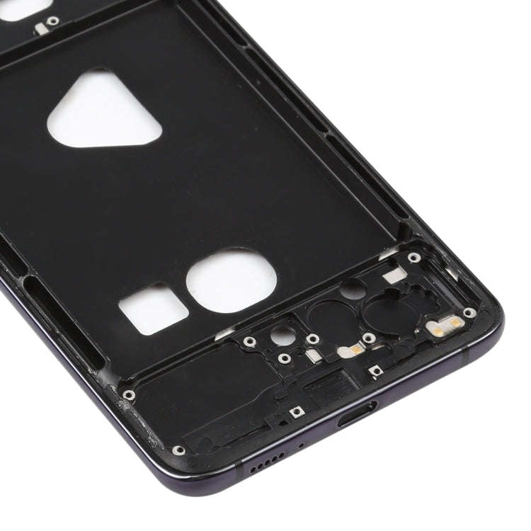 For Samsung Galaxy A90 5G SM-A908B  Middle Frame Bezel Plate (Black)