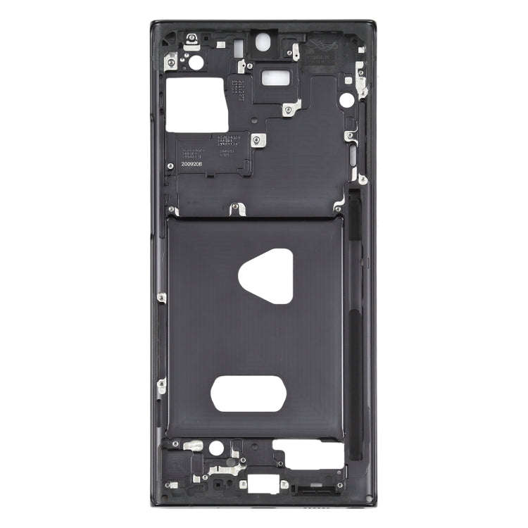 For Samsung Galaxy Note20 Ultra  Single Middle Frame Bezel Plate (Black)