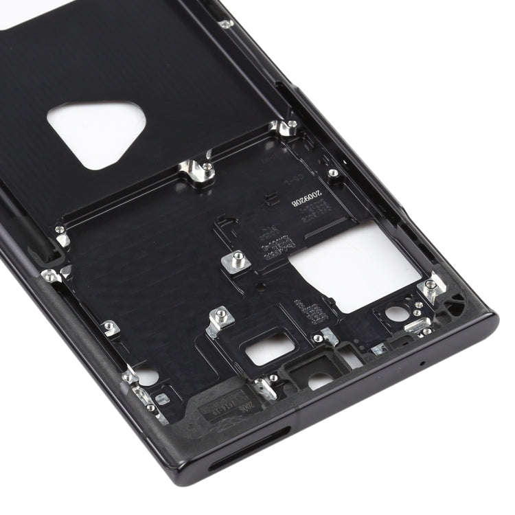 For Samsung Galaxy Note20 Ultra  Single Middle Frame Bezel Plate (Black)