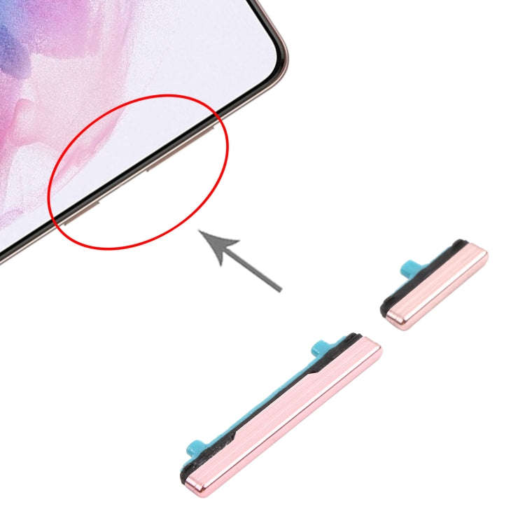 For Samsung Galaxy S21+ 5G Power Button and Volume Control Button(Pink)