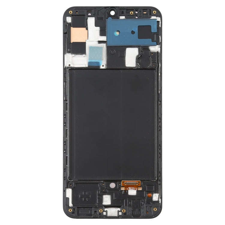 6.36 inch OLED LCD Screen for Samsung Galaxy A50 SM-A505 Digitizer Full Assembly with Frame (Black)