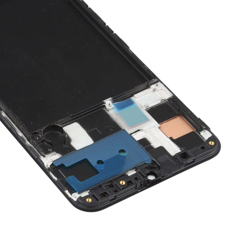 6.36 inch OLED LCD Screen for Samsung Galaxy A50 SM-A505 Digitizer Full Assembly with Frame (Black)