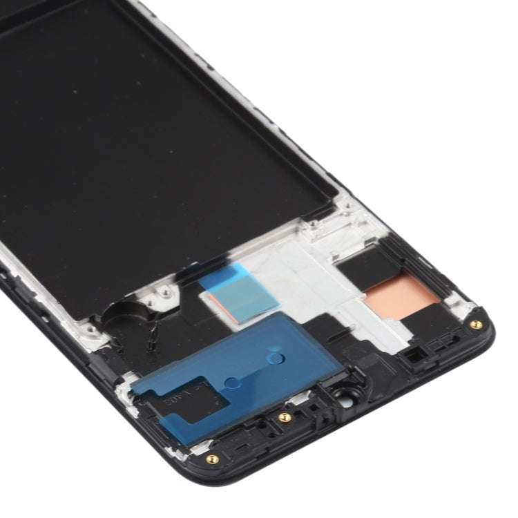 OLED LCD Screen for Samsung Galaxy A70 SM-A705 (6.39 inch) Digitizer Full Assembly with Frame (Bl...