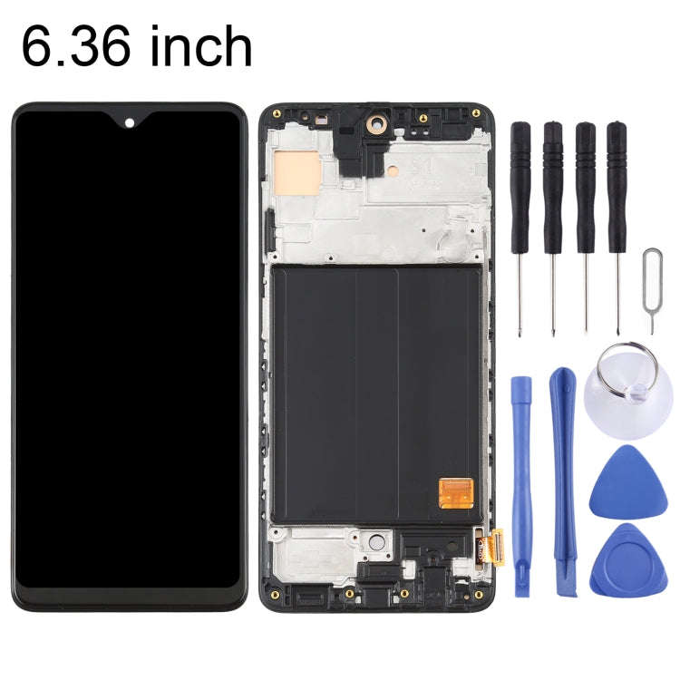 OLED LCD Screen for Samsung Galaxy A51 4G SM-A515(6.36 inch) Digitizer Full Assembly with Frame (...