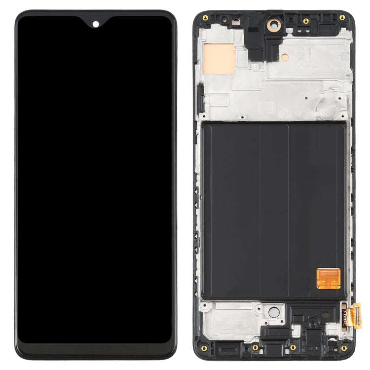 OLED LCD Screen for Samsung Galaxy A51 4G SM-A515(6.36 inch) Digitizer Full Assembly with Frame (...