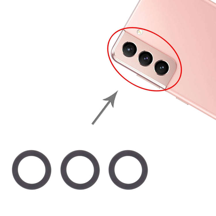 For Samsung Galaxy S21 5G SM-G991 10pcs Back Camera Lens