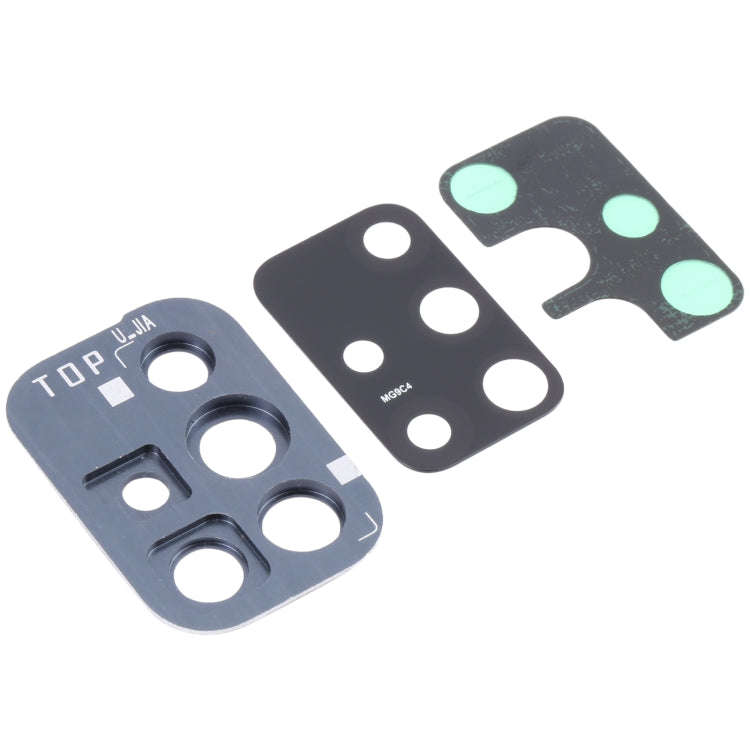 For Samsung Galaxy A71 5G SM-A716 10pcs Camera Lens Cover (Black)
