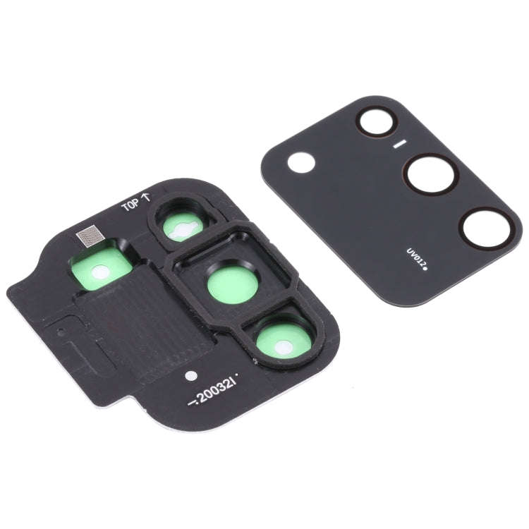 For Samsung Galaxy S10 Lite SM-G770 10pcs Camera Lens Cover (Black)