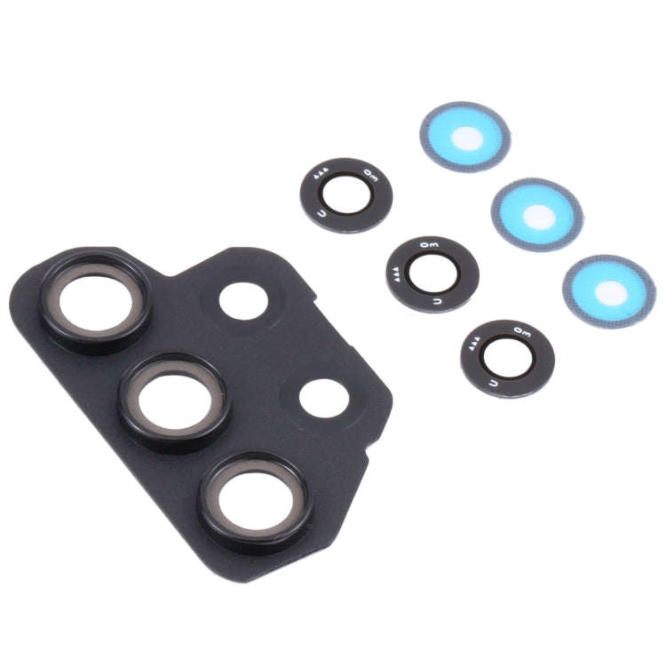For Samsung Galaxy A32 SM-A325 10pcs Camera Lens Cover (Black)