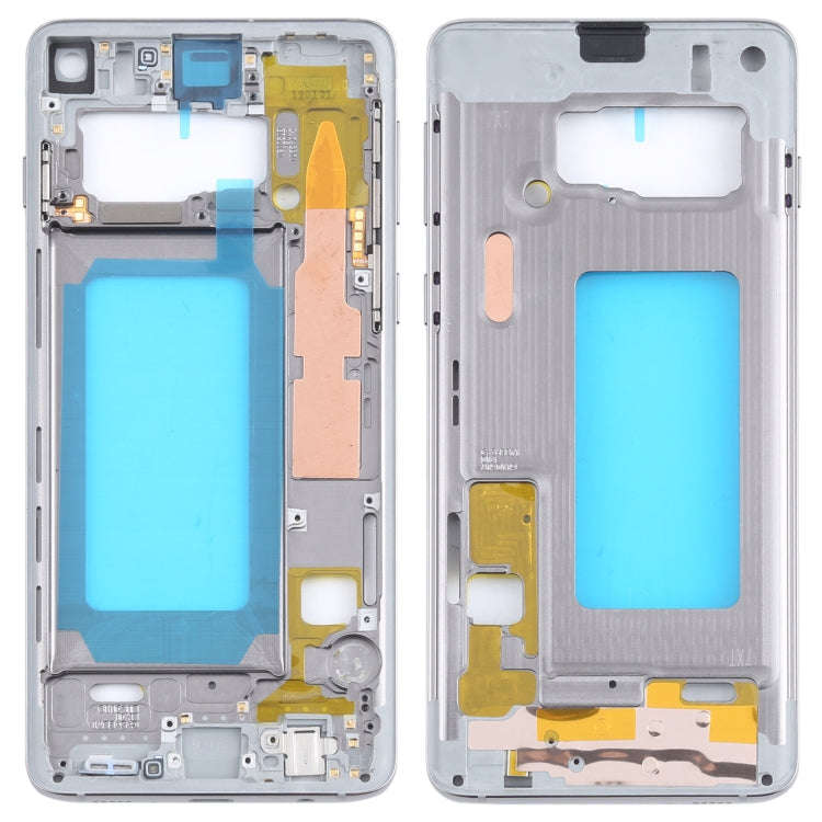 For Samsung Galaxy S10  Middle Frame Bezel Plate (Silver)