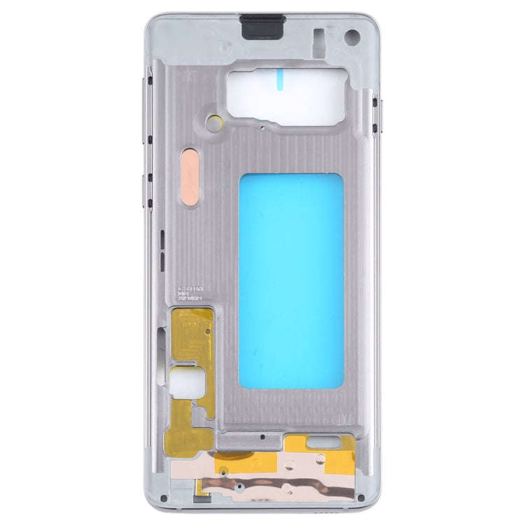 For Samsung Galaxy S10  Middle Frame Bezel Plate (Silver)