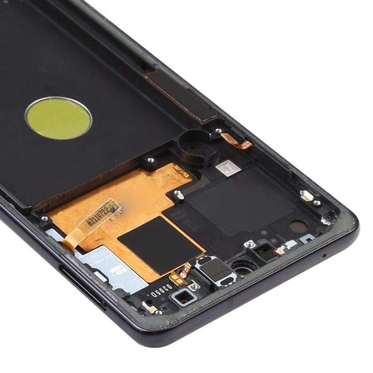 Original Super AMOLED LCD Screen for Samsung Galaxy Note10 Lite Digitizer Full Assembly With Fram...