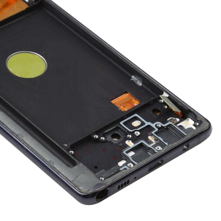 Original Super AMOLED LCD Screen for Samsung Galaxy Note10 Lite Digitizer Full Assembly With Fram...