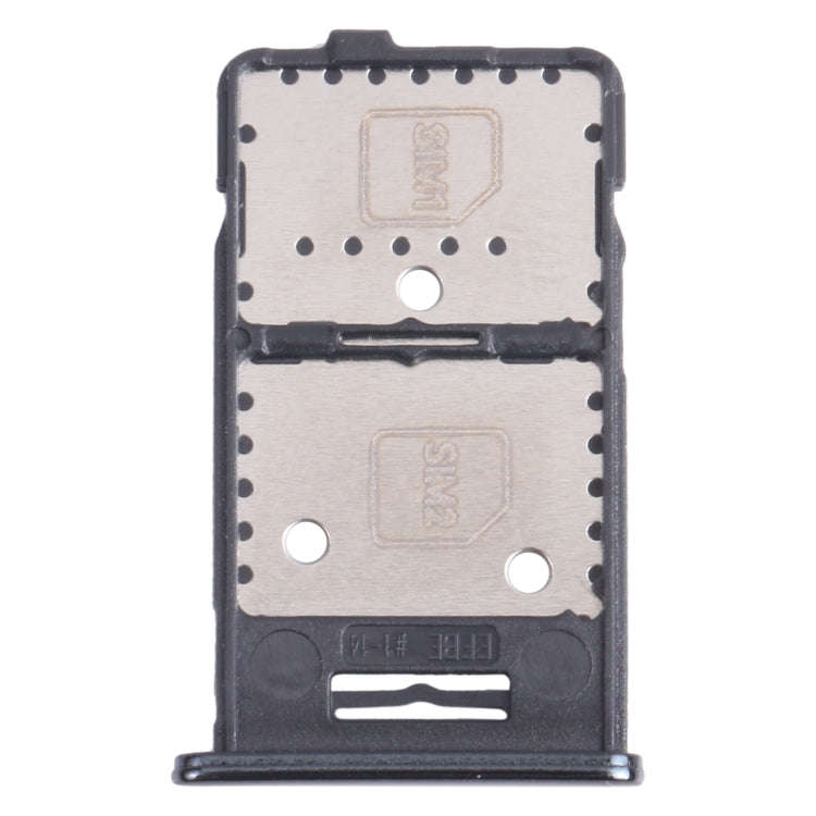 For Samsung Galaxy M31s SM-M317 SIM Card Tray + SIM Card Tray + Micro SD Card Tray (Black)