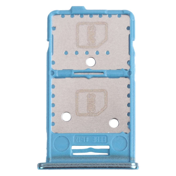 For Samsung Galaxy M31s SM-M317 SIM Card Tray + SIM Card Tray + Micro SD Card Tray (Green)