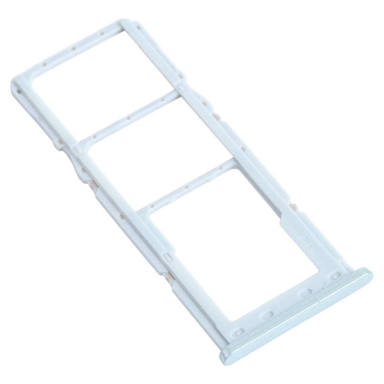 For Samsung Galaxy A22 SM-A225 SIM Card Tray + SIM Card Tray + Micro SD Card Tray (Green)