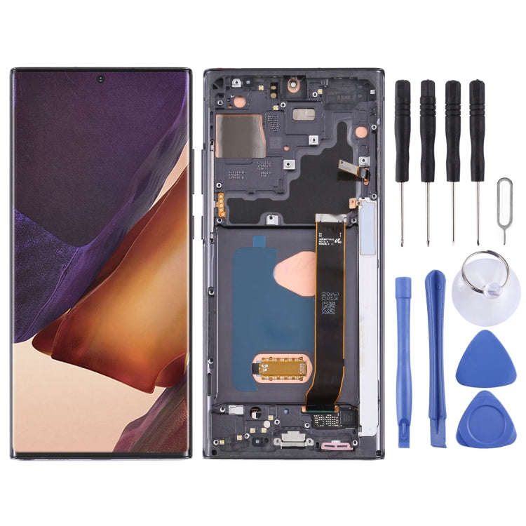 Original Super AMOLED LCD Screen for Samsung Galaxy Note20 Ultra SM-N986(5G Version) Digitizer Fu...