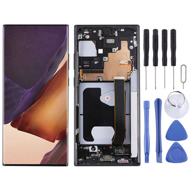 For Samsung Galaxy Note20 Ultra 4G Original Super AMOLED LCD Screen Digitizer Full Assembly With ...