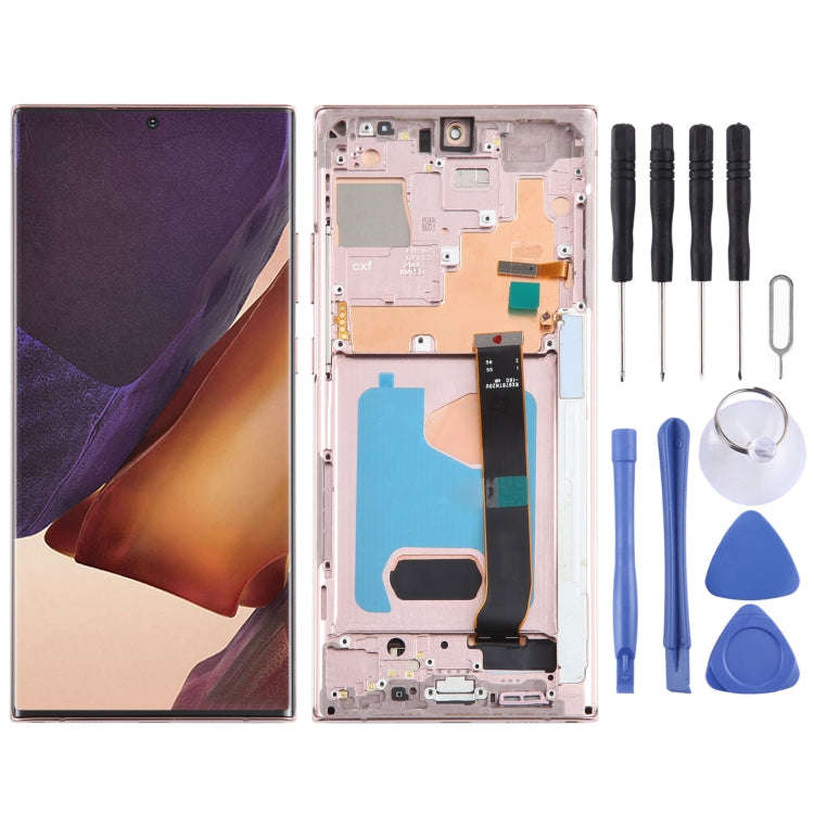 For Samsung Galaxy Note20 Ultra 4G Original Super AMOLED LCD Screen Digitizer Full Assembly With ...