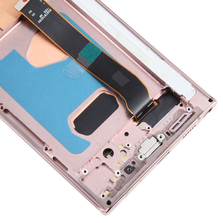 For Samsung Galaxy Note20 Ultra 4G Original Super AMOLED LCD Screen Digitizer Full Assembly With ...