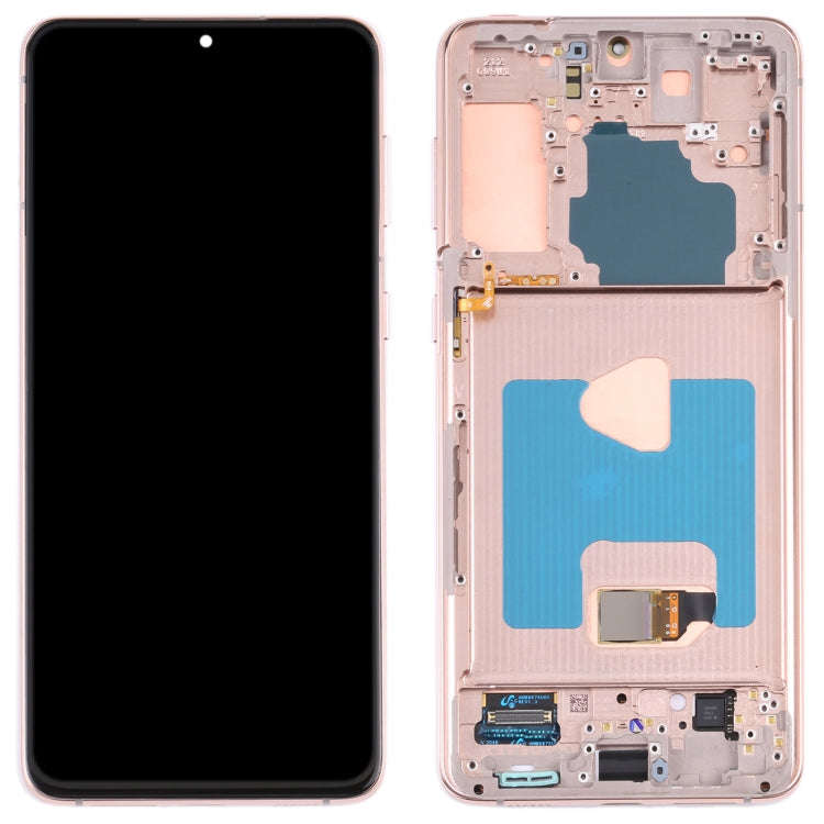 For Samsung Galaxy S21+ 5G SM-G996 Original LCD Screen Digitizer Full Assembly With Frame (Gold)