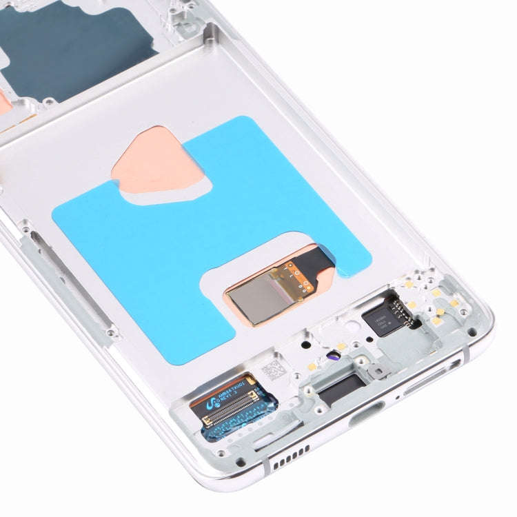 For Samsung Galaxy S21+ 5G SM-G996 Original LCD Screen Digitizer Full Assembly With Frame (Silver)