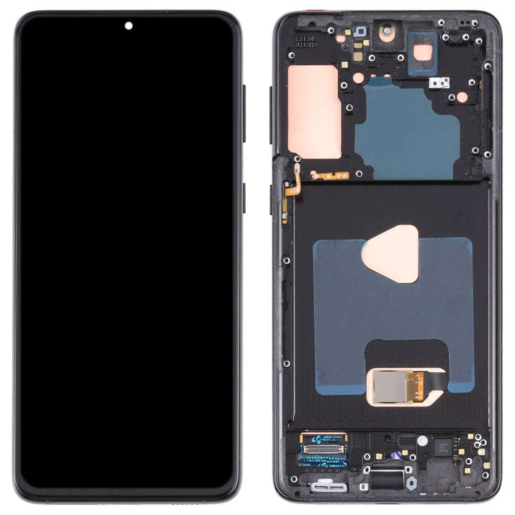 For Samsung Galaxy S21+ 5G SM-G996 Original LCD Screen Digitizer Full Assembly With Frame (Black)