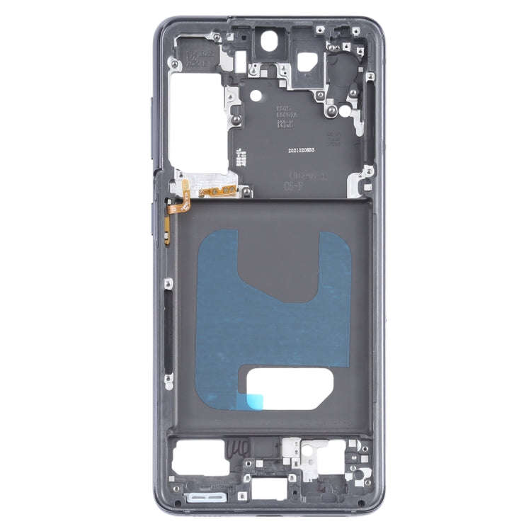 For Samsung Galaxy S21  Middle Frame Bezel Plate (Black)