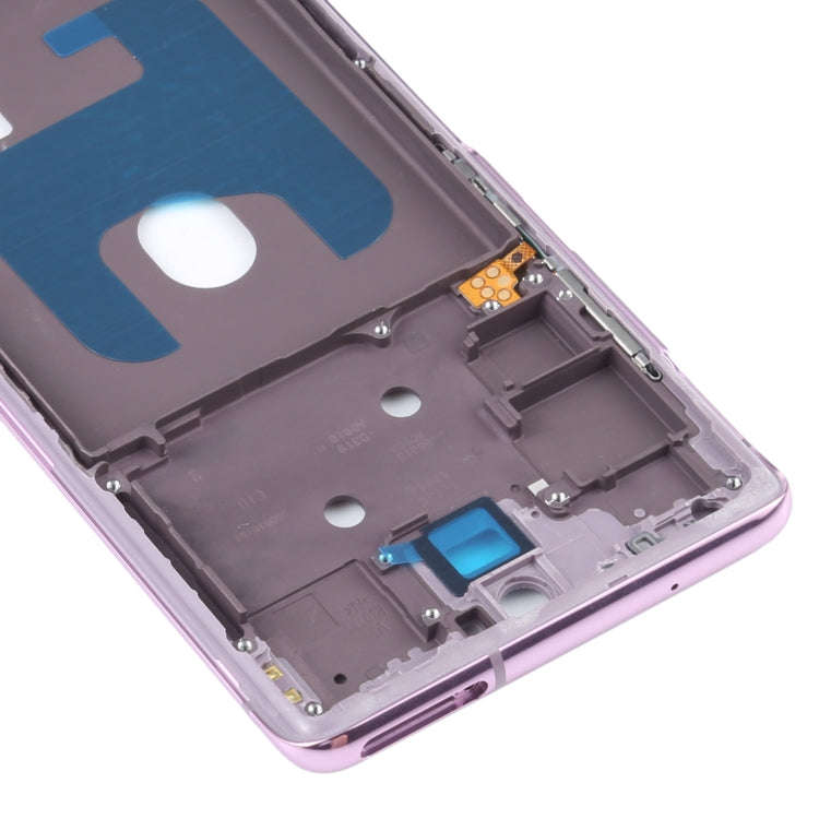 For Samsung Galaxy S20 FE Middle Frame Bezel Plate With Accessories (Purple)