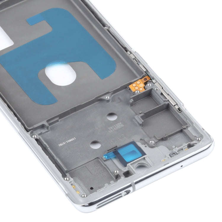 For Samsung Galaxy S20 FE Middle Frame Bezel Plate With Accessories (Silver)