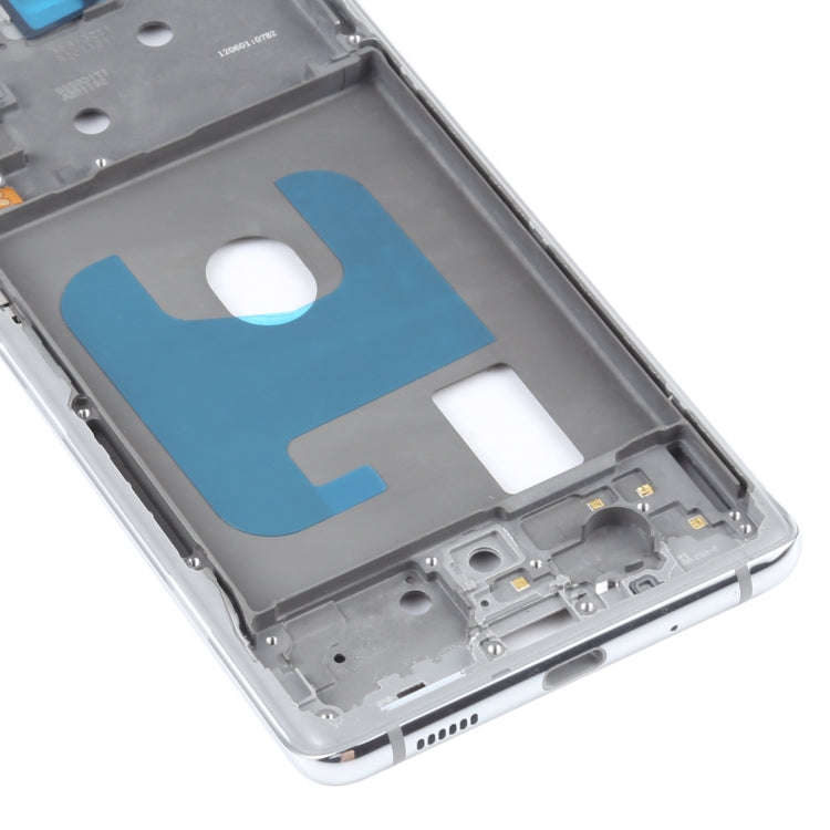 For Samsung Galaxy S20 FE Middle Frame Bezel Plate With Accessories (Silver)