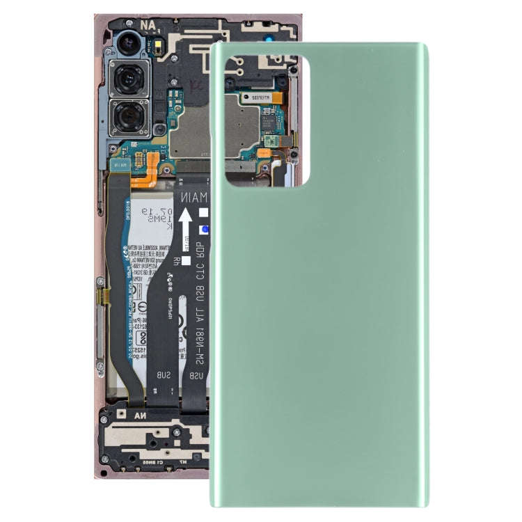 For Samsung Galaxy Note20 Ultra 5G Battery Back Cover (Green)