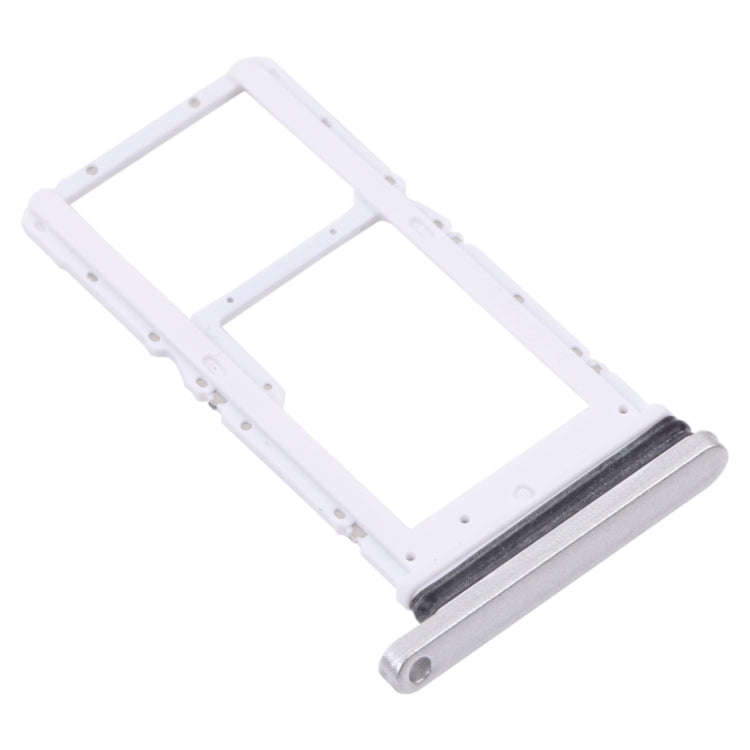 For Samsung Galaxy Tab A7 10.4 (2020) SM-T505 SIM Card Tray + Micro SD Card Tray (White)