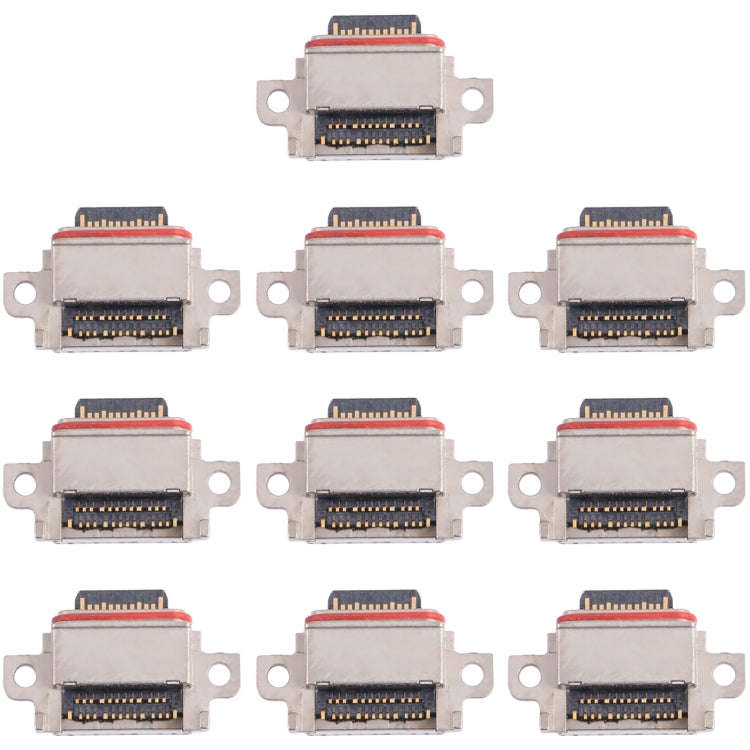 10pcs Charging Port Connector for Samsung Galaxy S10+ SM-G975F, SM-G975U, SM-G975W, SM-G975U1, SM...