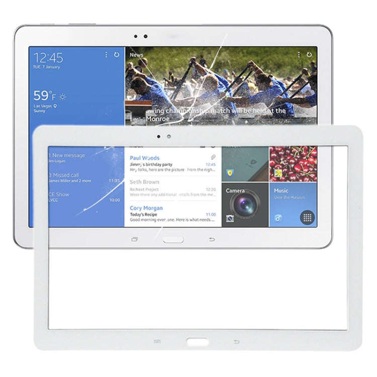 For Galaxy Tab Pro 10.1 / SM-T520 Touch Panel with OCA Optically Clear Adhesive (White)