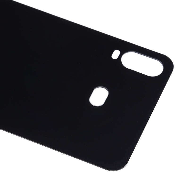 For Galaxy A6s Battery Back Cover (Black)