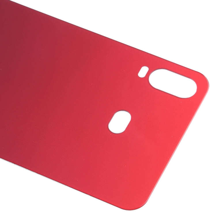 For Galaxy A6s Battery Back Cover (Red)