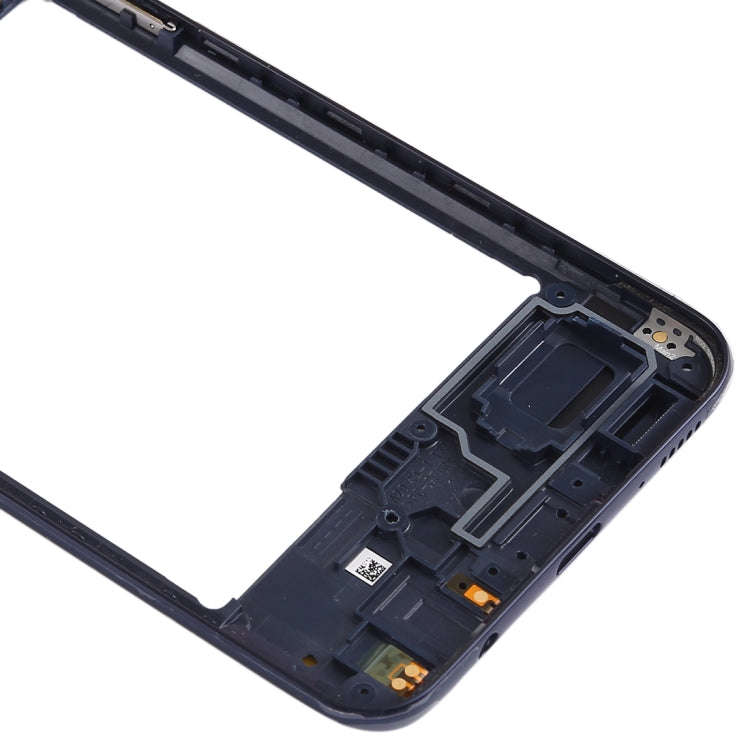 For Galaxy A20 Middle Frame Bezel Plate (Black)