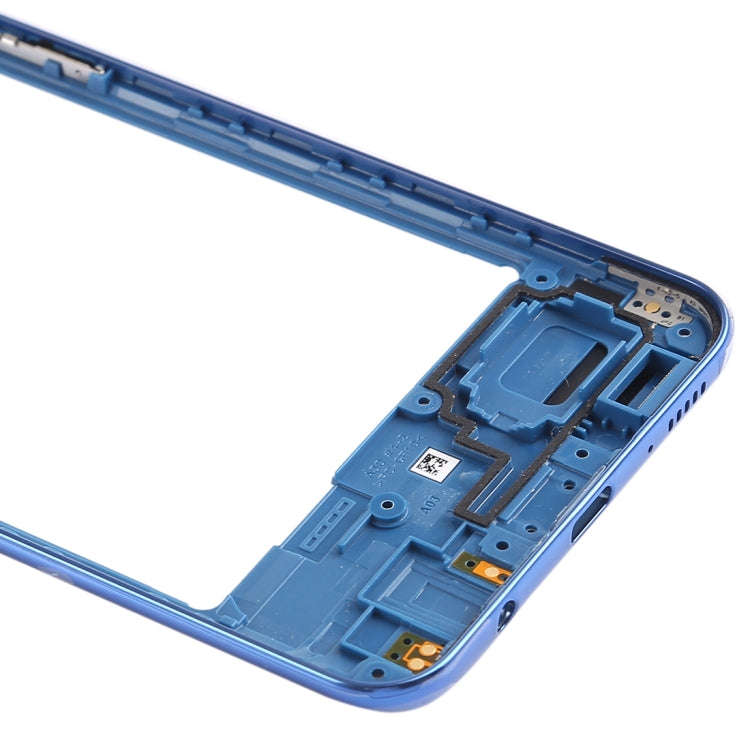 For Galaxy A30 SM-A305F/DS Back Housing Frame (Blue)