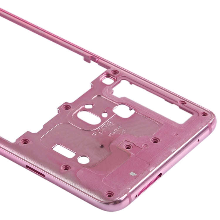 For Galaxy A9 (2018) Middle Frame Bezel Plate (Rose Gold)