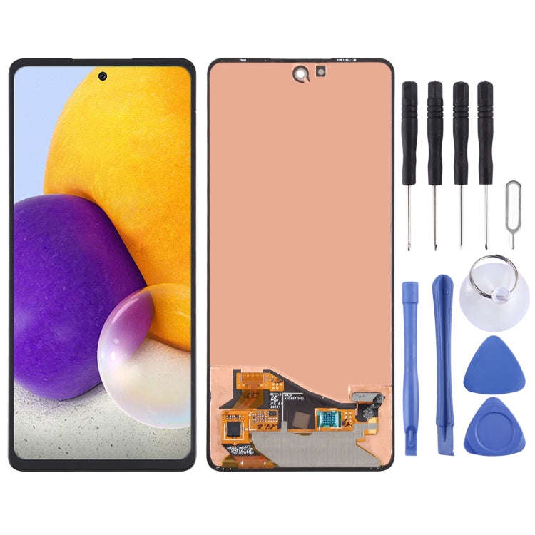 Original Super AMOLED LCD Screen for Samsung Galaxy A72 SM-A725 With Digitizer Full Assembly