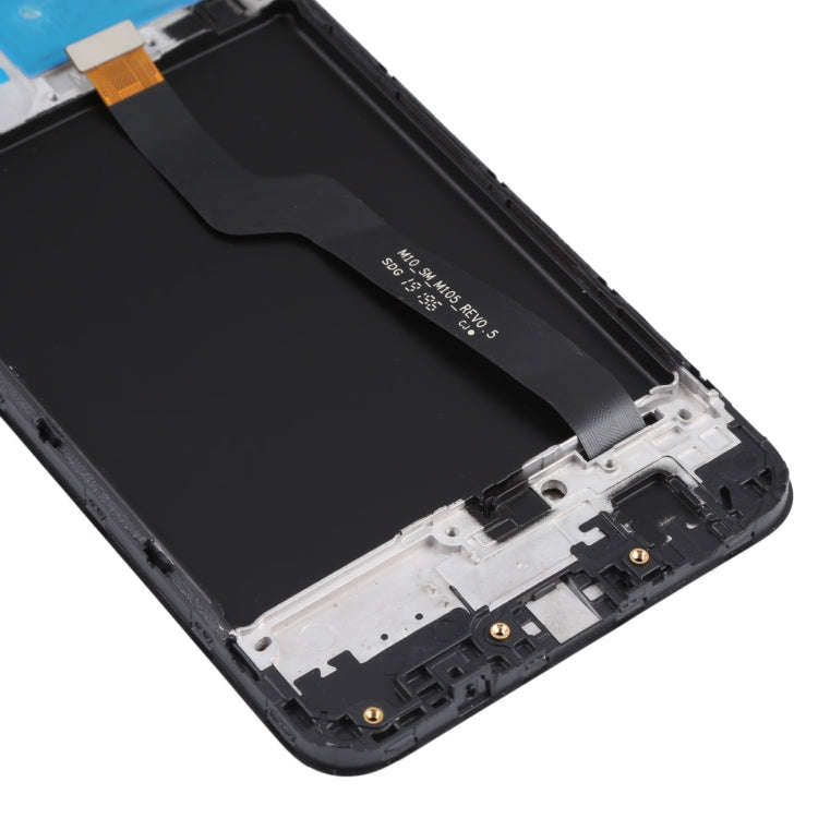 Original LCD Screen for Samsung Galaxy M10 SM-M105 Digitizer Full Assembly with Frame (Black)
