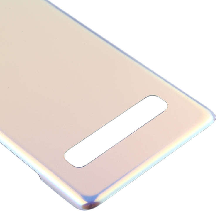 For Galaxy S10 5G SM-G977B / SM-G977U / SM-G977N Battery Back Cover (Silver)